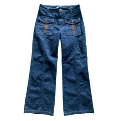 See By Chloé jeans 7/8 avec application de broderie