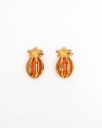 Celine Céline Pineapple Earrings