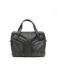 Saint Laurent Studded Y Boston Bag
