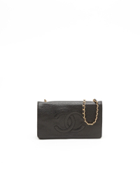 Chanel CC Caviar Wallet On Chain Bag