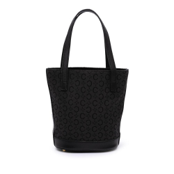 Celine B Celine Black Canvas Fabric C Macadam Handbag Italy
