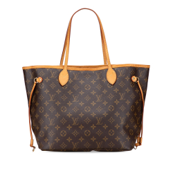 Louis Vuitton Neverfull MM Canvas Pre-2013 Shopper Shoulder Bag Monogram