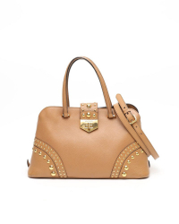 Prada Studded Saffiano Bag