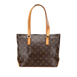 Louis Vuitton B Louis Vuitton Brown Monogram Canvas Fabric Monogram Cabas Piano France