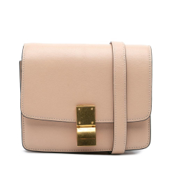Celine B Celine Pink Light Pink Calf Leather Small Liege skin Classic Box Italy