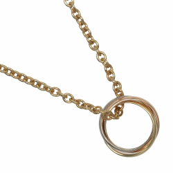 Creart II Cartier Trinity Pendant Necklace 18K Tricolor Gold