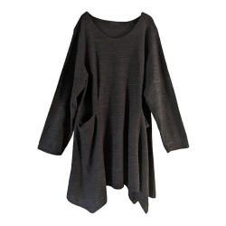 LUUKAA Stylée et confortable tunique Lagenlook XXL