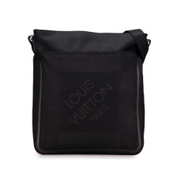 Louis Vuitton B Louis Vuitton Black Canvas Fabric Damier Geant Compagnon France