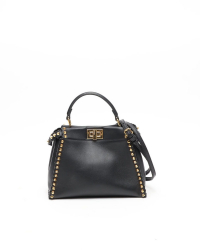 Fendi Mini Studded Peekaboo Bag