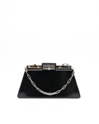 Fendi Medium Peekaboo Cut Chain Bag