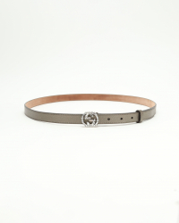 Gucci Crystal Interlocking Belt