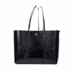 Jimmy Choo Grand fourre-tout East West gaufré au crocodile