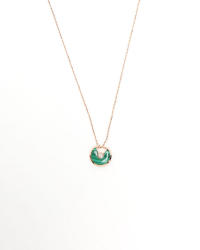 Cartier Amulette de Cartier Malachite Necklace