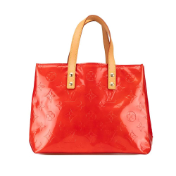 Louis Vuitton B Louis Vuitton Red Vernis Leather Leather Monogram Vernis Reade PM France