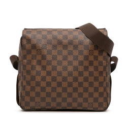 Louis Vuitton B Louis Vuitton Brown Damier Canvas Fabric Damier Ebene Naviglio France