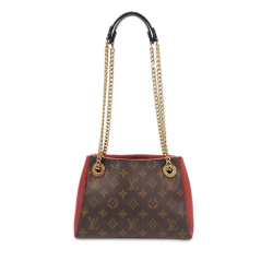 Louis Vuitton B Louis Vuitton Brown with Red Monogram Canvas Canvas Monogram Surene BB France