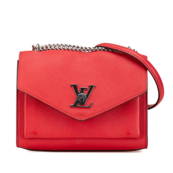 Louis Vuitton B Louis Vuitton Red Calf Leather MyLockMe BB France