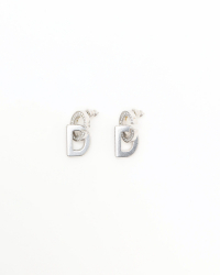 Christian Dior Rhinestone Dangling Earrings