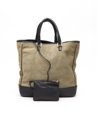 Loewe Suede Anagram Tote Bag