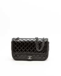 Chanel Classic Medium Patent Single Flap Bag