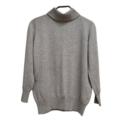 Fabiana Filippi Grauer Wollpullover