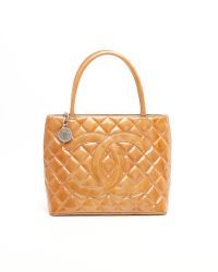 Chanel Patent Medallion Bag