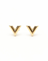 Louis Vuitton Essential V Stud Earrings