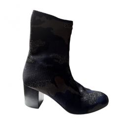 Zadig & Voltaire boots socken aus lurex
