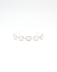 Hermès Chaîne d'Ancre Silver Bracelet