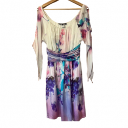 Renato Nucci Robe en soie à fleurs