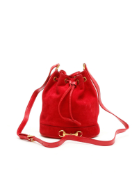 Gucci Suede Horsebit Bucket bag