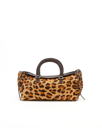 Prada Leopard Baguette Bag