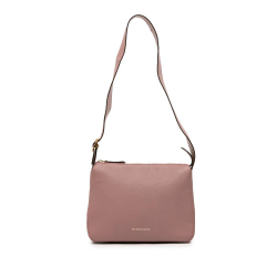 Burberry B Burberry Pink Rose Gold Calf Leather Small Grained skin Helmsley Crossbody Romania