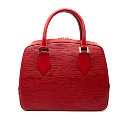 Louis Vuitton B Louis Vuitton Red Epi Leather Leather Epi Sablons France