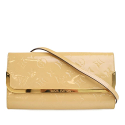 Louis Vuitton AB Louis Vuitton Yellow Vernis Leather Leather Monogram Vernis Rossmore MM France
