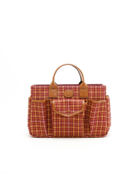 Gucci Checkered Pocket Handbag