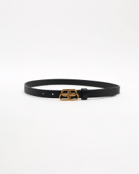 Balenciaga BB Leather Belt, size 80
