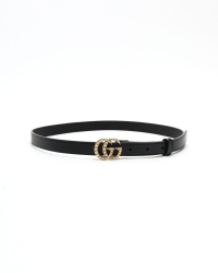 Gucci GG Marmont Pearl Belt, Size 85