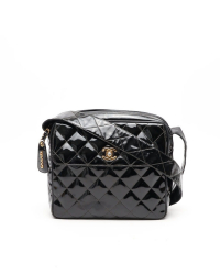 Chanel Patent CC Camera Bag