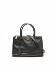 Prada Medium Saffiano Lux Galleria Double Zip Bag