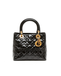 Christian Dior Medium Patent Lady Dior Bag