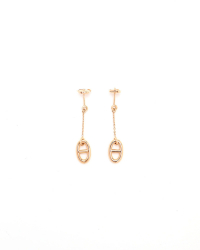 Hermès Farandole 18kt Rose Gold Earrings