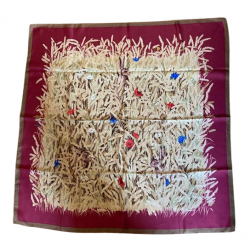 Hermès silk scarf