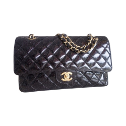 Chanel Sac Chanel Classique noir pailleté