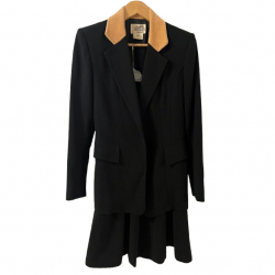 Hermès Paris - Maßgeschneiderter Woll-Rock-Anzug