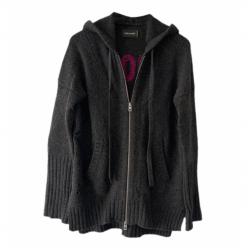 Zadig & Voltaire Salma Amour Graphic Knit Hoodie