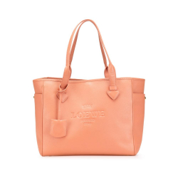Loewe B LOEWE Pink Salmon Calf Leather Heritage Tote Spain