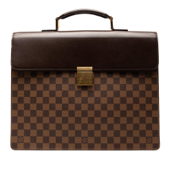 Louis Vuitton B Louis Vuitton Brown Damier Canvas Fabric Damier Ebene Altona PM France