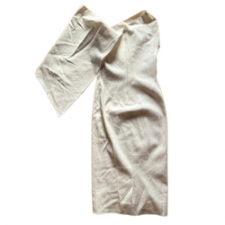 Tom Ford Incroyable robe à épaulettes à capuchon