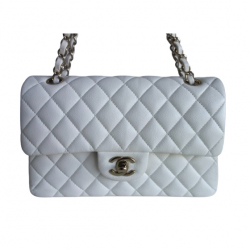 Chanel Tasche Chanel Classique 11.12 weiß